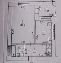 Продам 1-комн. квартира кв. Якира