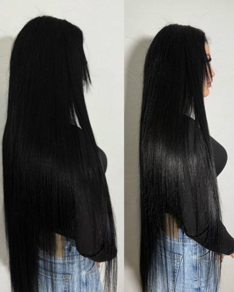 Фото Наращивание волос (биопротеин)