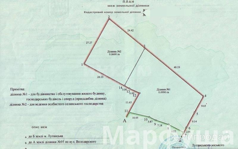 Продаются два приватизированных участка общей площадью 19,69 сотки!