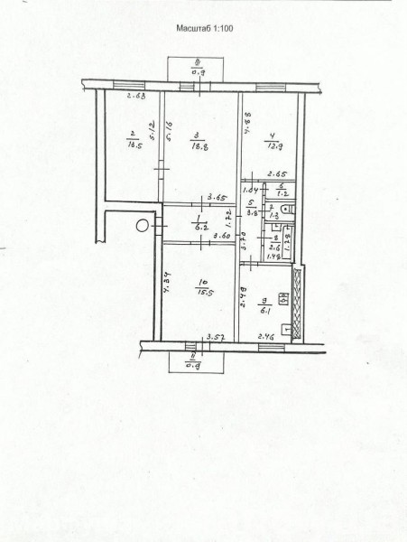 Фото Продам 4- к квартиру в г. Счастье