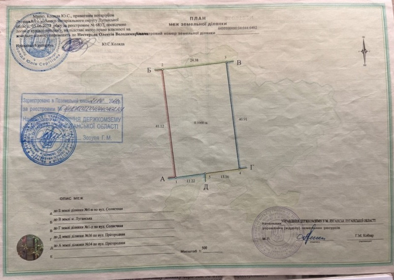 Фото Продам участок на п. Видный (ул. Солнечная)