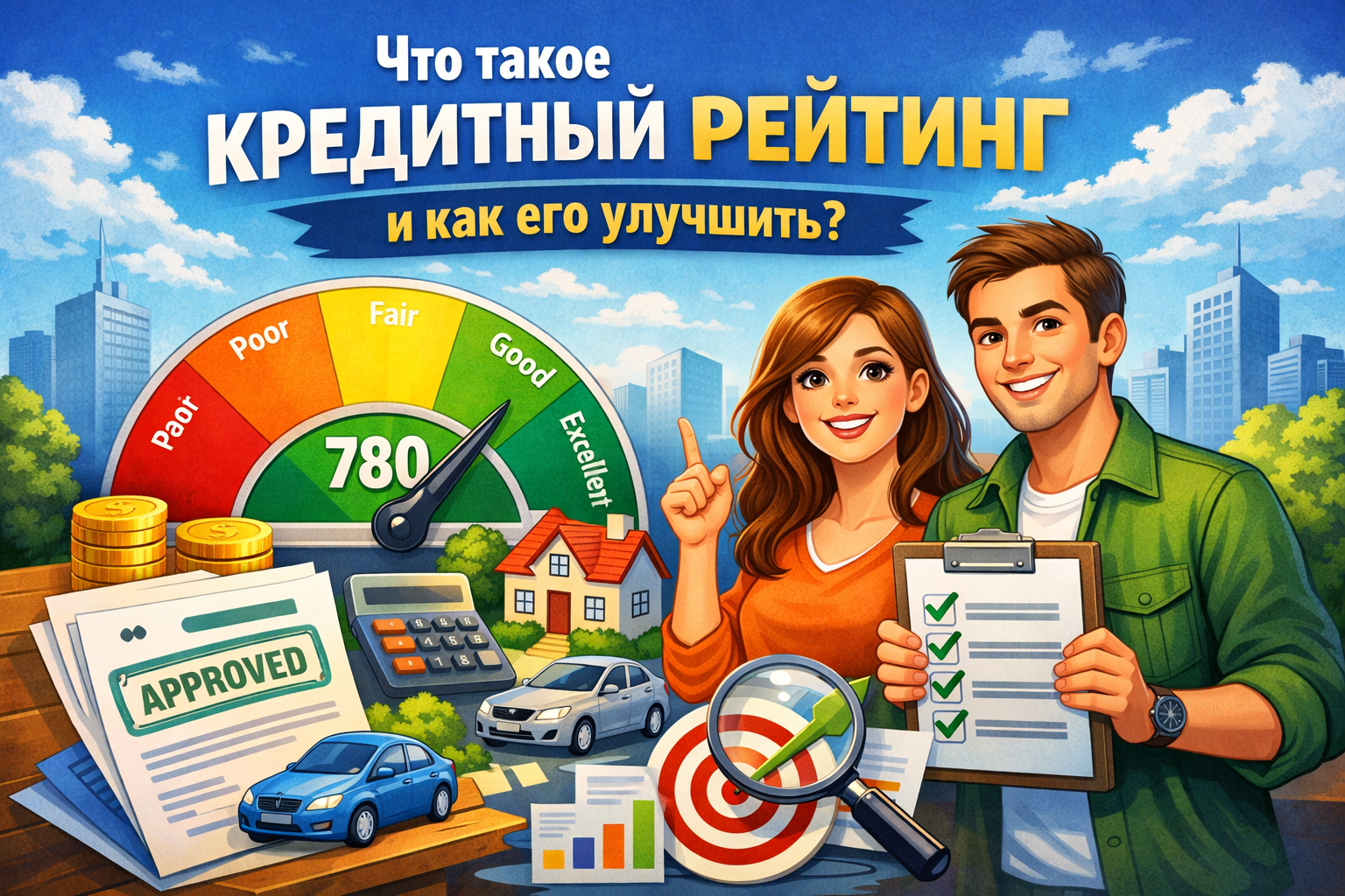 Что такое кредитный рейтинг и как его улучшить?