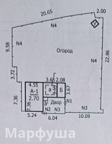 продам флигель пер. 2-й Газетный (Каменнобродский р-н)