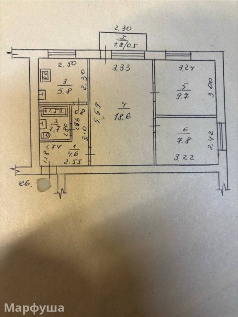 Продам 3-комн. ул. 2-й Цимлянский тупик