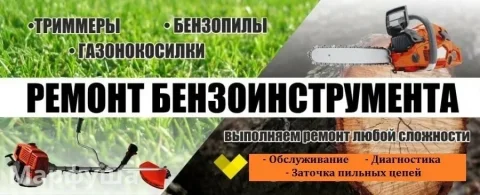 Ремонт бензопил и бензокос любой сложности