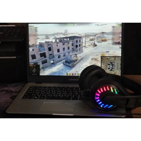 Maibenben M543 Pro 15.6"(1920x1080 (матовый) IPS)/AMD Ryzen 3 Pro 4450U(2.5Ghz)/8192Mb/256PCISSDGb/Int:AMD Radeon