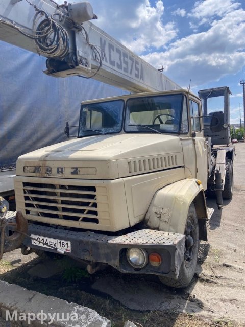 Автокран Краз КС-3575 Машина в рабочем состоянии