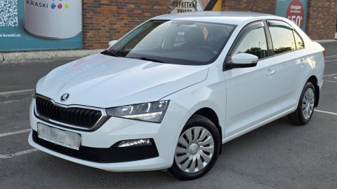 Skoda Rapid 2020 года, лифтбек, заводской окрас, идеальное состояние