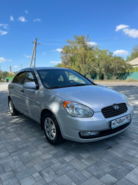Продам Hyundai Accent 2007 года выпуска. Мотор 1.4 16 клапаный (97 л с)