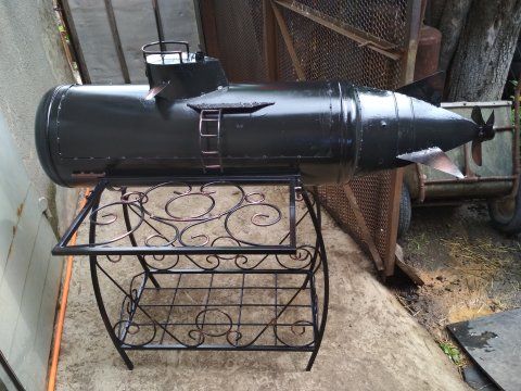 Мангал коптильня барбекю 3 в 1