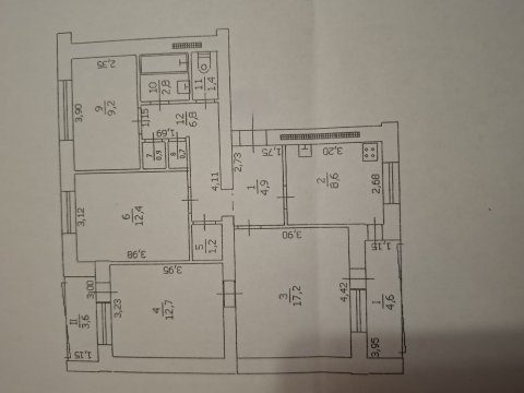 Продам 4х комнатную квартиру с АО на Городке Пархоменко