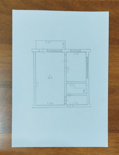Продам 1-комнатную квартиру 10