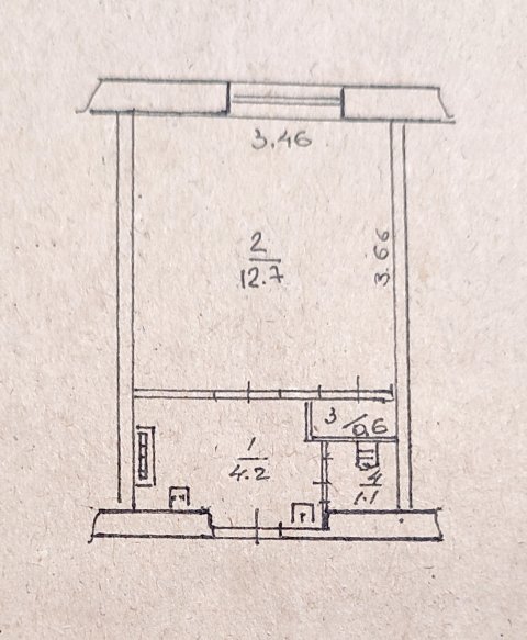Продаю 1 комнатную квартиру в Луганске (городок ОР)