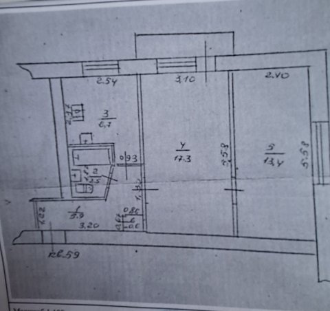 Продам 2-х комн квартиру в Центре города Луганск 5
