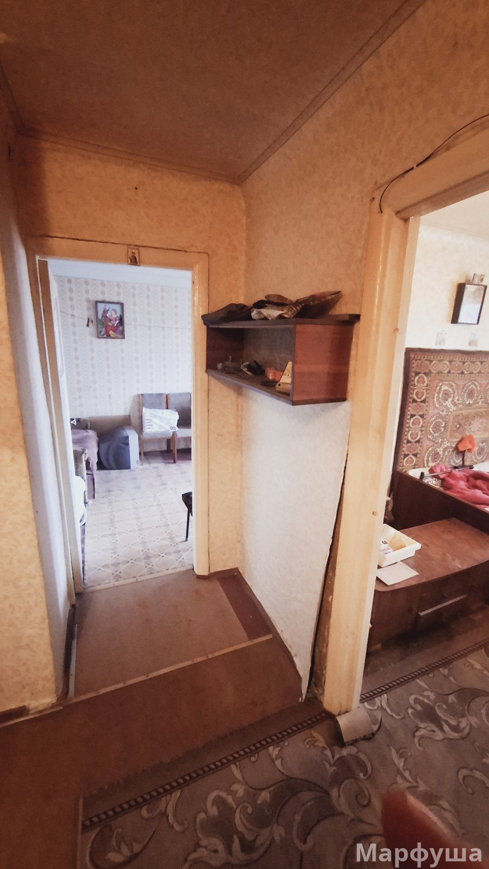 Продам недорого 2- комн.квартиру в Каменобродском р-не по ул Кирова 3/5-эт,кирп.дом,в р-не Нового ж/д вокзала,